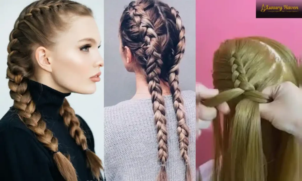 Boxer Knot Braids Cut